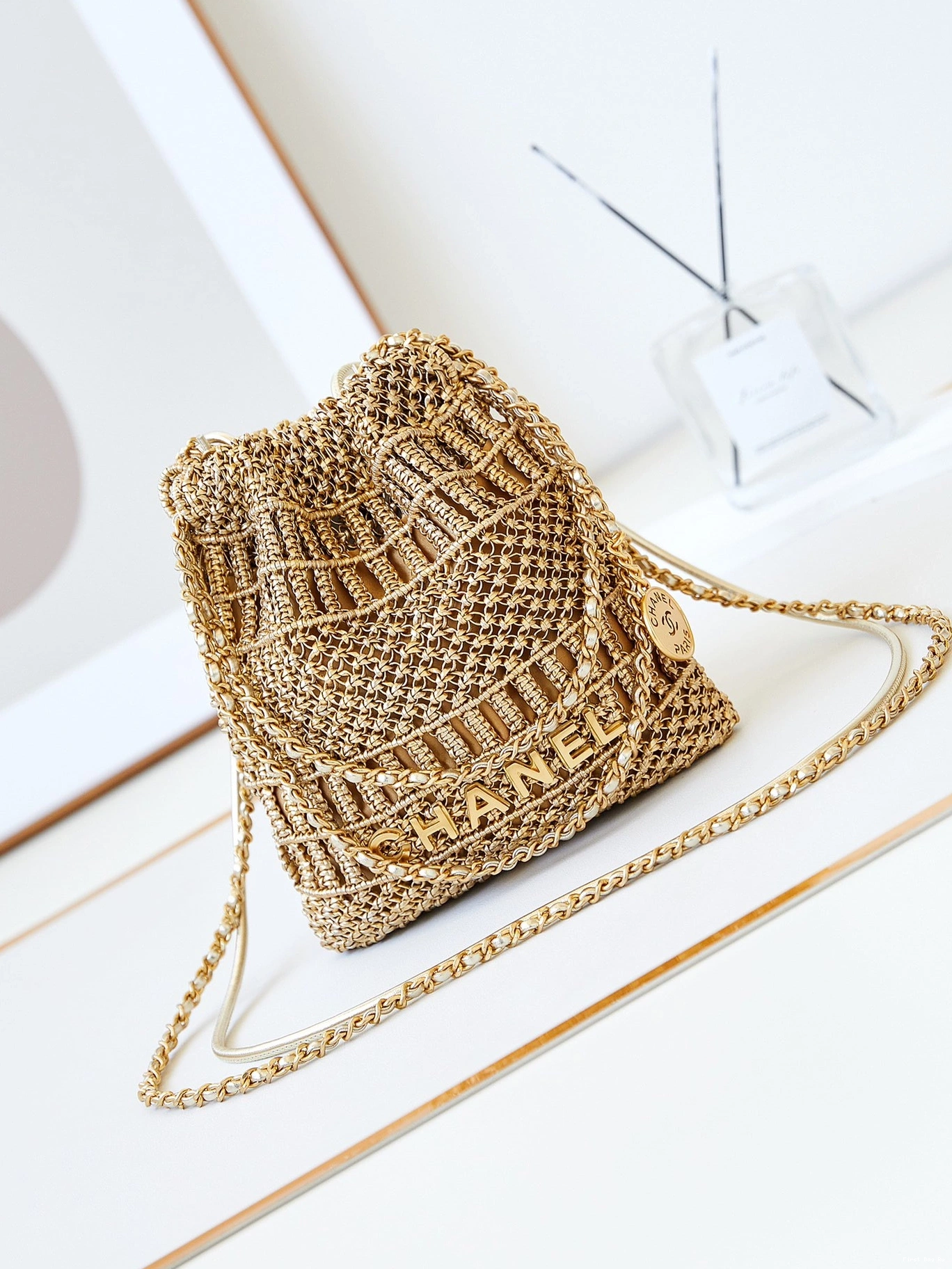 First Bag Ru BACKPACK -20-19-6cm 22 CHANEL 0820